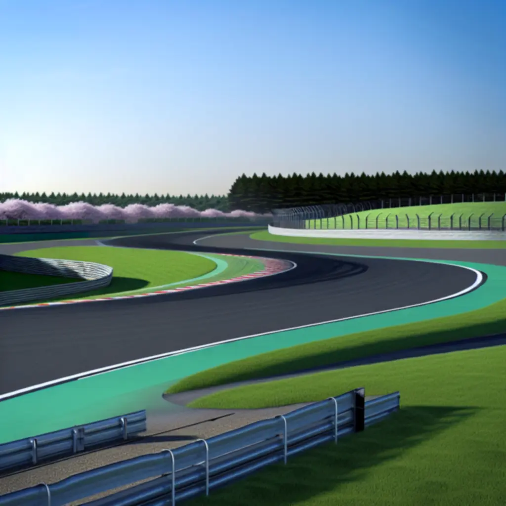 S-ki na torze Suzuka w Japonii