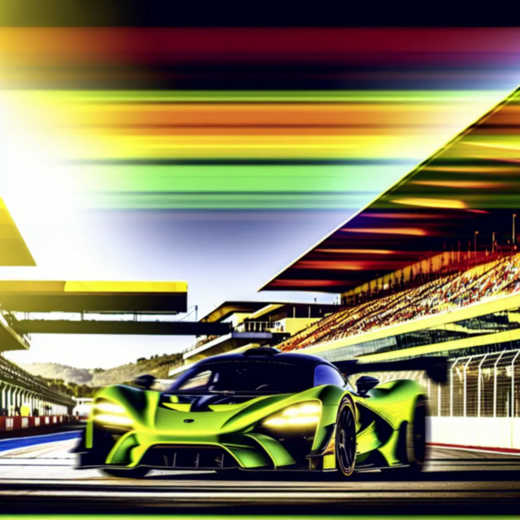 Lamborghini Huracán Performante na prostej start-meta